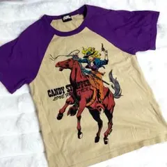 キャンディストリッパー ガールプリントラグランTシャツ　Y2K　ヴィンテージのサムネイル