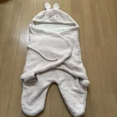 ジェラピケ ウサギ耳付きフリースブランケット