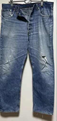 Levi's 501 ダメージデニム 38x32 made in USA