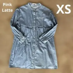 Pink Latte ワンピース チュニック 長袖 女の子 130 140
