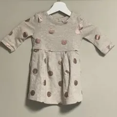 【新品・未着用】baby GAP ドット柄 ワンピース 2歳95cm ギャップ