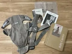 BabyBjörn ベビーキャリア mini air グレーベージュ