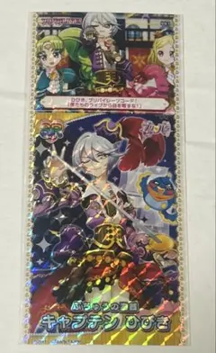 プリパラ 紫京院ひびき プリチケ フォトチケ SR キャプテン 未パキ ①