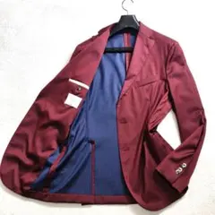 現行　XL　ボリオリ　アンコンジャケット　ヘリンボーン　シルク　K.JACKETのサムネイル