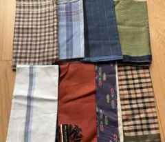 メンズハンカチ　８枚セット（DAKSなど）