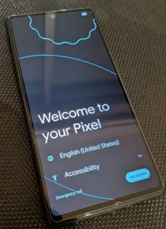 Google Pixel 6a チョーク、SIMフリー、レザーケース付き