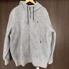 POLO RALPH LAUREN フリースジャケット XXL グレー