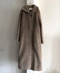ROSESE CLUB アルパカ混 ロングコート ブラウン M