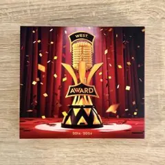 AWARD 初回盤B WEST. Blu-ray版 特典付き