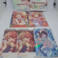 学マス 花海佑芽 ウエハース エモカ アートクリアカード