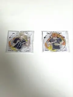 ハイキュー‼︎カレーメシ日向翔陽　月島蛍　アクリルスタンドフタ止め
