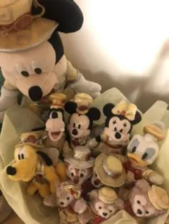 30周年　ハピネス　ディズニー　ぬいぐるみバッジセット