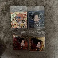 ポートガス・D・エース ステッカー 4枚セット