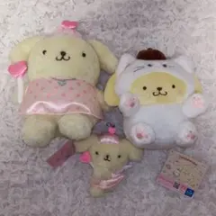 ポムポムプリン ミニぬいぐるみセット 30周年記念 サンリオ - メルカリ
