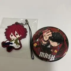 マッシュル　 ころこれ　ラバーストラップ　カルパッチョ、 缶バッジ　バーンデッド