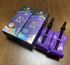 TPUチューブ　700×23-32C用　FV85mm金属　2本セット　30g　黒のサムネイル