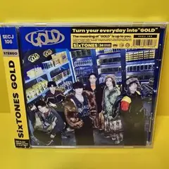 ★美品　新品ケース交換済み　「GOLD」SixTONES