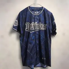 オリックスバファローズ 糸井嘉男モデル ユニフォーム ネイビー - メルカリ