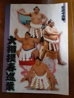 大相撲春巡業ポスター平成12年