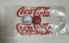 【新品未使用•米国購入品】コカコーラ ゴルフボール 2個のサムネイル