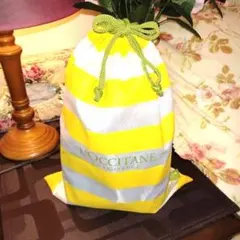 【新品】ロクシタン巾着袋、A4サイズ