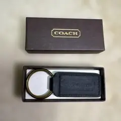 COACH キーホルダー ブラック 箱付き