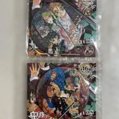 鬼滅の刃 コレクション缶バッジ　レア 2種コンプセット