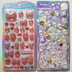 うるちゅるポップシール モンチッチ ジュエルプチドロップステッカー ふあみい