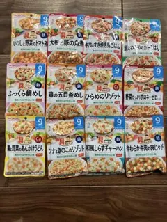 和光堂 9ヶ月頃から 離乳食 ベビーフード 12点セット