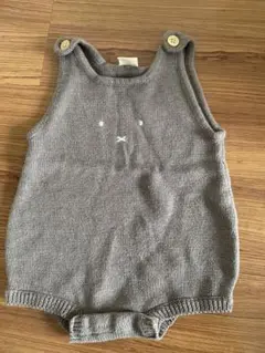 美品　ミッフィーニットロンパース　80cm