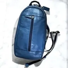 COACH コーチ ヘリテージウェブ レザースリング F70811 ボディバッグ