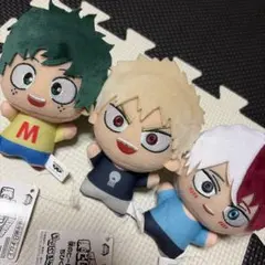 僕のヒーローアカデミア ちびぐるみvol.9 緑谷出久 爆豪勝己 轟焦凍
