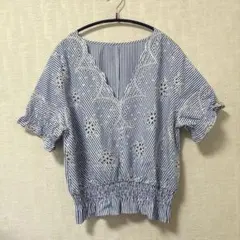 イング　ストライプシャツ