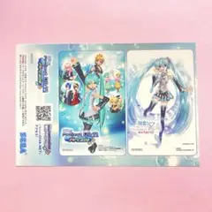 初音ミク　プロジェクトディーバ　ステッカー　project DIVA アーケード