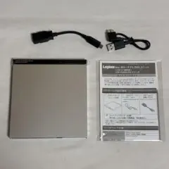 【新品級】DVDドライブ Logitec LDR-PVB8U3M Mac用のサムネイル