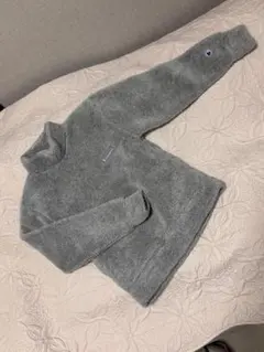 Champion グレー クルーネック ボアスウェット M