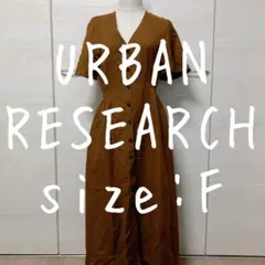 URBAN RESEARCH アーバンリサーチ　半袖　シャツ　ワンピース　ロング