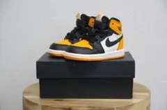 NIKE TD AIR JORDAN 1 HIGH TAXI Yellow