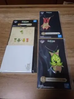 ゼルダの伝説　一番くじ 　コログ　ラバーチャーム　コログのメモ帳　3点セット