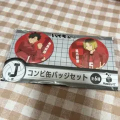 ハイキュー!! 一番くじ Happyくじ J賞コンビ缶バッチセット