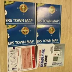 ポケモンタウンマップ×4＆ポケモンゲームボーイ付属品