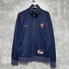 NIKE サガン鳥栖 トラックジャケット ジャージ 旧ロゴ 激レア NIKE ナイキ トラックジャケット ジャージ 紺タグ 80s