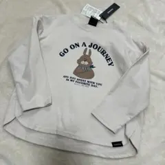 マニーナ　manina うさぎ　ウサギ　ロンT 薄手長袖カットソー　tシャツ