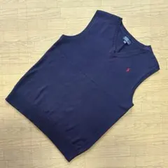 Ralph Lauren ニットベスト　ネイビー