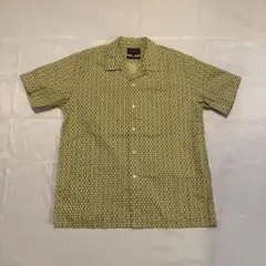 【美品】BEAMS PLUS 小紋プリント オープンカラーシャツ Lのサムネイル