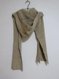 リブ編み マフラー