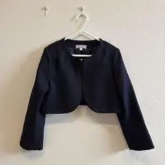 ネイビーフォーマルボレロジャケット　120cm