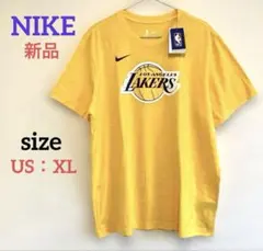 新品 US：XL NIKE Los Angeles Lakers ロゴTシャツ