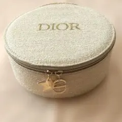 【匿名配送】DIOR ディオール 2024 ノベルティ 限定丸型バニティポーチ
