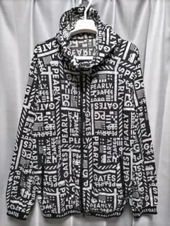 美品　パーリーゲイツ　ナイロン　パーカー　総柄